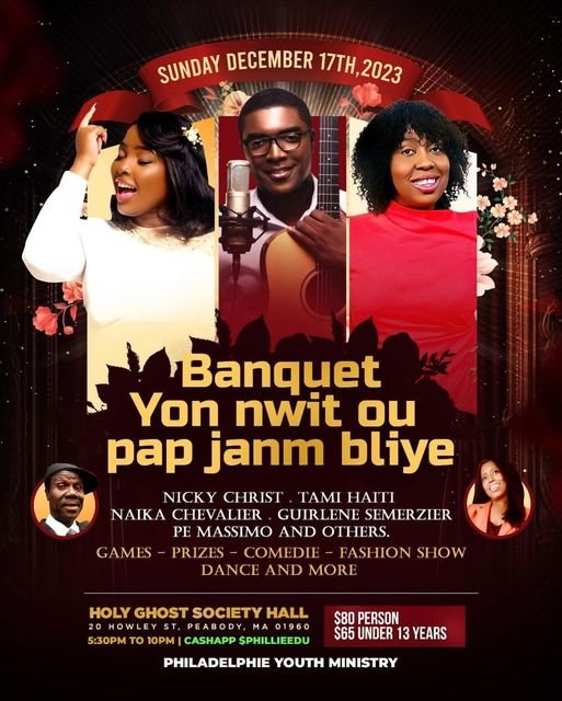 17 dec | BANQUET Yon Nwit Ou Pap Janm Bliye